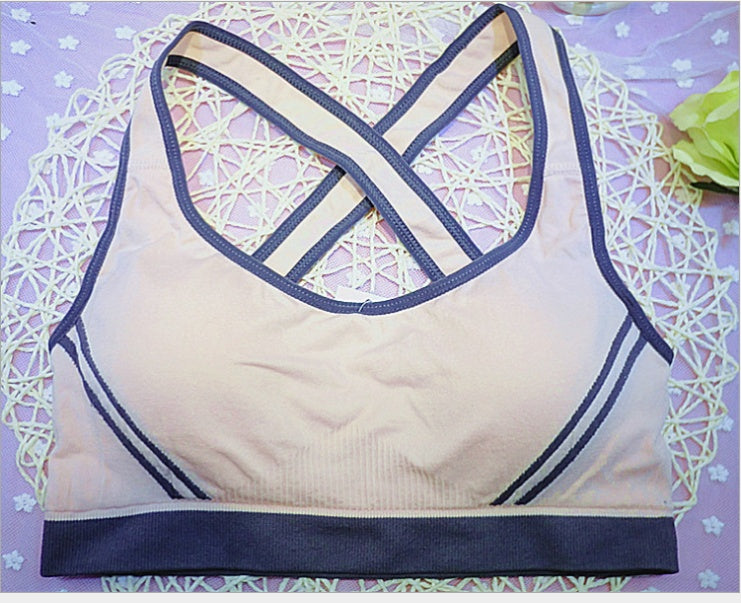 Women's Seamless Padded Athletic Tank Top & Sports Bra